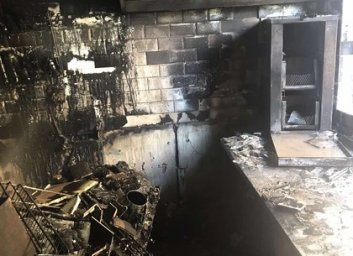 Пожар в кафе: подробности от пожарных (ГСЧС)