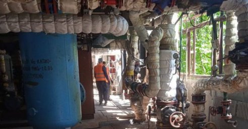 В Киевском районе перекладывают магистрали и возобновляют работу котельных