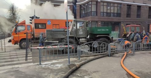 В центре города восстановлена подача тепла потребителям