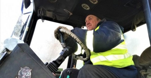  #Лица_Харькова. Николай Кондауров - тракторист КП &laquo;КВБО&raquo; 