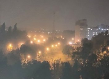 ФОТО: В Харькове &ndash; смог от пожаров в Луганской области (РЕДПОСТ)