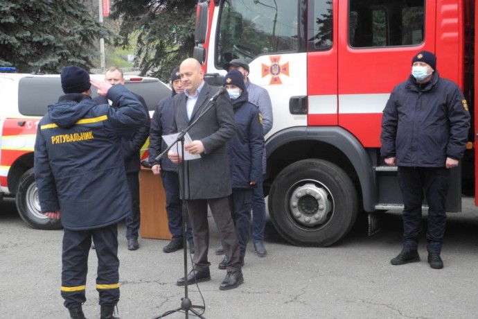 Спасатели Харьковщины получили новое снаряжение