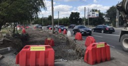 На улице Матюшенко расширяют проезжую часть