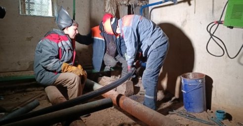  &laquo;Харьковводоканал&raquo; подготовил к зиме внутридомовые сети в Холодногорском районе 