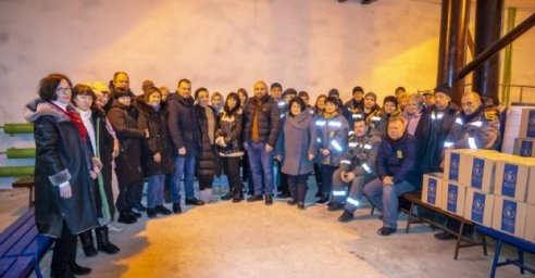  Сотрудники &laquo;Теплосетей&raquo; получили продуктовые наборы 