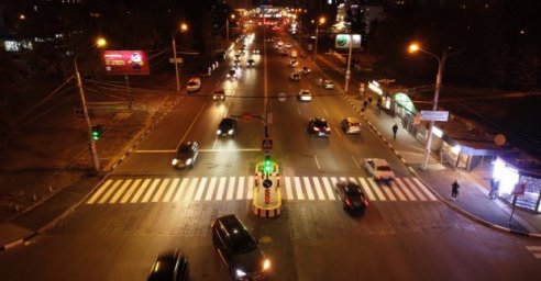 На Алексеевке оборудовали противоударный островок безопасности