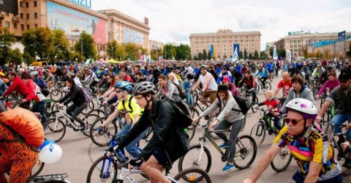 В Харькове пройдет масштабный велосипедный флешмоб (уточнено)