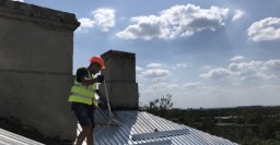 В Индустриальном районе отремонтировали 20 кровель жилых домов