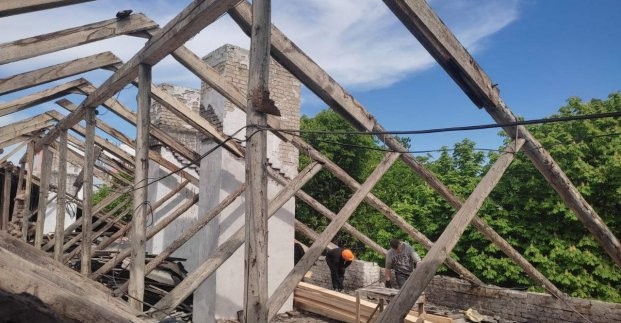 В Харькове продолжаются восстановительные работы