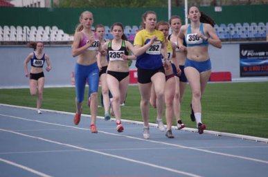 Сборная области завоевала 13 наград чемпионата Украины по легкой атлетике среди молодежи