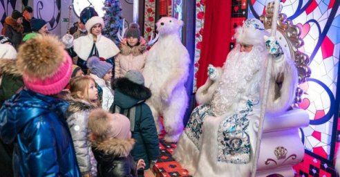 В Харькове новогодние мероприятия посетили более 80 тысяч детей