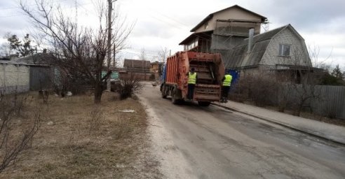  КВБО наводит порядок в частном секторе Киевского района 