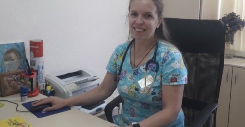  #Лица_Харькова. Ольга Григорьева - педиатр Городской детской поликлиники №1 