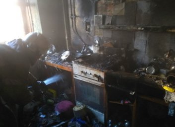 Утро с огоньком началось для жителей многожтажки на ХТЗ