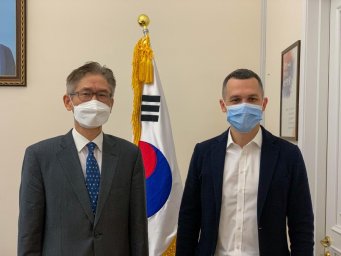 Глава ХОГА провел встречу с Послом Республики Корея в Украине