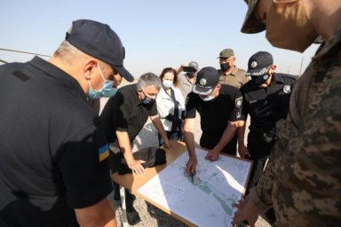 Продолжается ликвидация пожара на Харьковщине