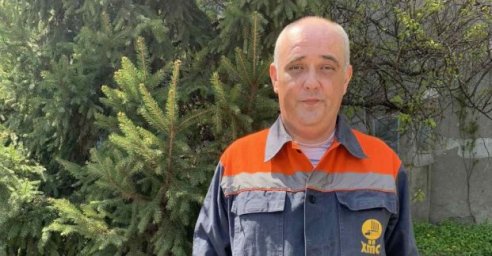 #Лица_Харькова. Николай Ткачук - рабочий КП &laquo;Харьковские тепловые сети&raquo;