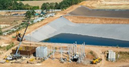 На Дергачевском полигоне ТБО строится мусороперерабатывающий комплекс