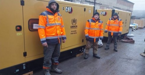  Харьков получил мощные генераторы от агентства ООН 