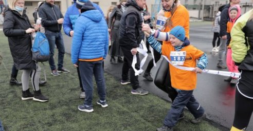 В Харькове провели первый забег с участием &laquo;солнечных&raquo; детей