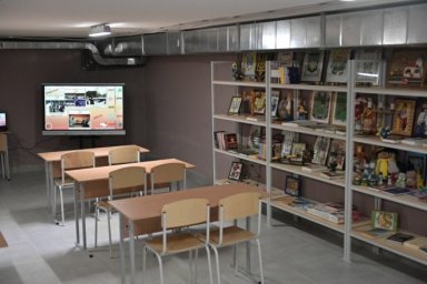  На Харківщині облаштували зразкове укриття в одному з навчальних закладів 