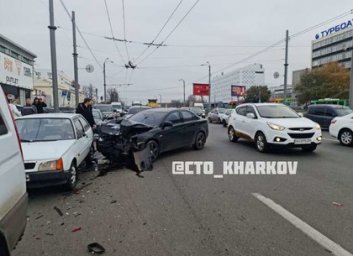 ФОТО: ДТП на Московском проспекте &ndash; пострадал ребенок (Соцсети)