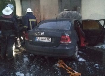 Поджог на проспекте Победы: информация пожарных