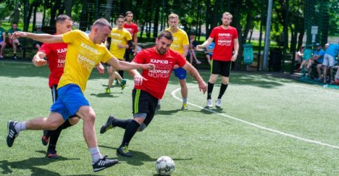 В Харькове состоялся футбольный турнир среди молодежи и полиции