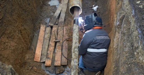  В Киевском районе отремонтировали газопровод 