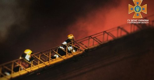  В Харькове и области в результате обстрелов произошло восемь пожаров 