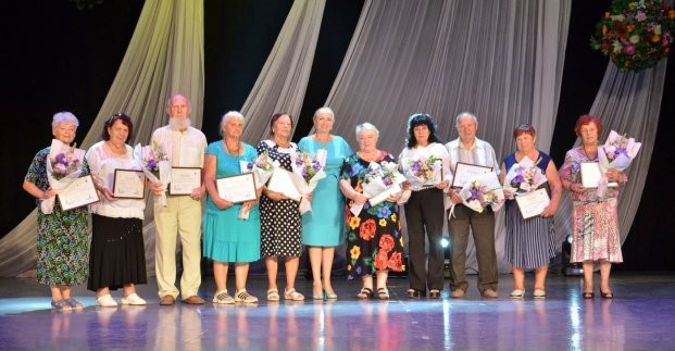 Ветеранов Киевского района поздравили с Днем города