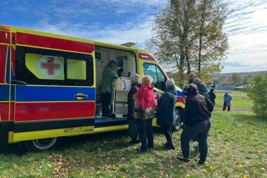  На Харківщині працюють мобільні медичні команди 