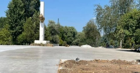 В городе продолжается реконструкция парка &laquo;Юность&raquo;