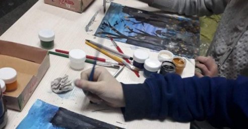 В харьковском метро проводят мастер-классы и художественные вечера