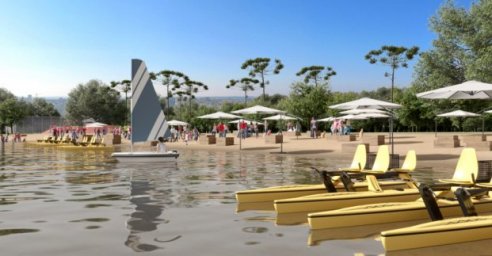 В горсовете показали, как будет выглядеть Журавлевский гидропарк