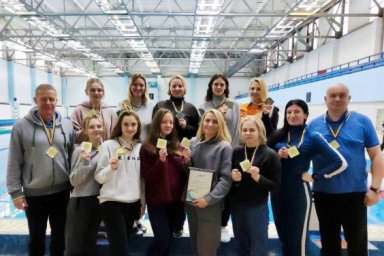 Ватерполистки Харьковщины выиграли чемпионат Украины по водному поло среди женских команд