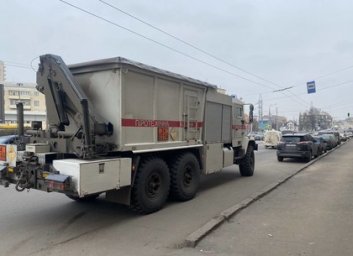 ФОТО: В центре Харькова откопали гранату - ГСЧС