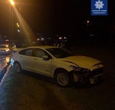ДТП: на ночь глядя столкнулись две иномарки (ФОТО)