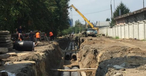&laquo;Тепловые сети&raquo; ведут реконструкцию магистрального трубопровода в Слободском районе
