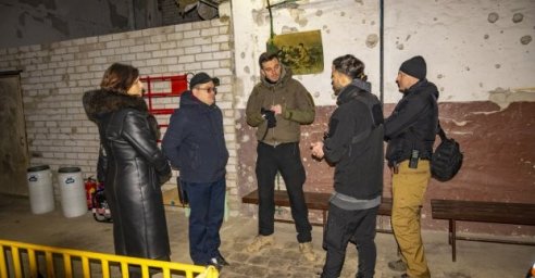  Немецкие журналисты ознакомились с работой тепловиков на Северной Салтовке 