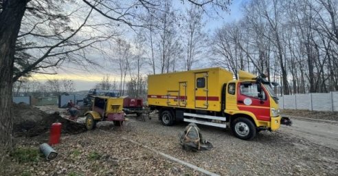  В поселках Родичи и Лесное восстанавливают водоснабжение 