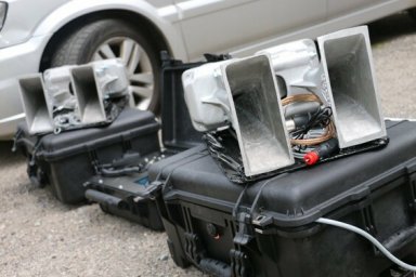 Харьковская ОВА получила 2 мобильные электросирени "Pavian"