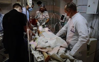  В Днепре прооперировали расстрелянных солдат (ФОТО, ВИДЕО) 