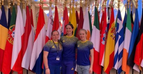 Харьковчанки успешно выступили на Всемирной гимназиаде