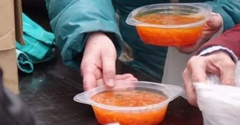  В Харькове будут раздавать горячую еду 