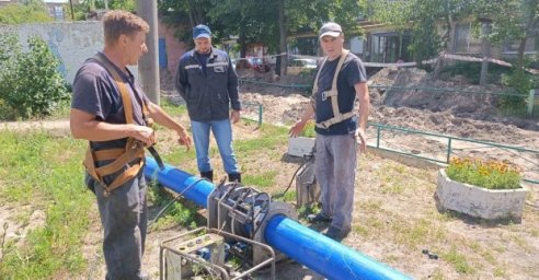  КП &laquo;Харьковводоканал&raquo; продолжает перекладывать трубопроводы 