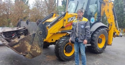  #Лица_Харькова. Павел Петручек - машинист экскаватора КП &laquo;Харьковводоканал&raquo; 