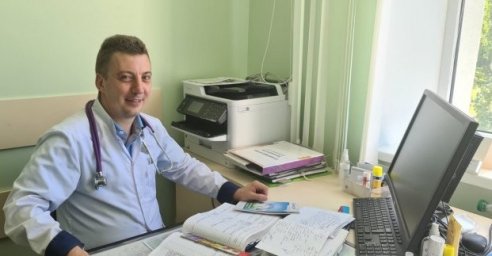  #Лица_Харькова. Денис Иванов - врач-терапевт Городской поликлиники №11 