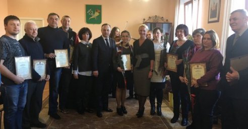 В Основянском районе поздравили работников сферы ЖКХ