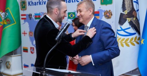 Сергей Чернов стал Почетным президентом Харьковского дипломатического клуба